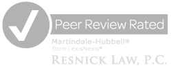 Resnick Law Peer Review Rated